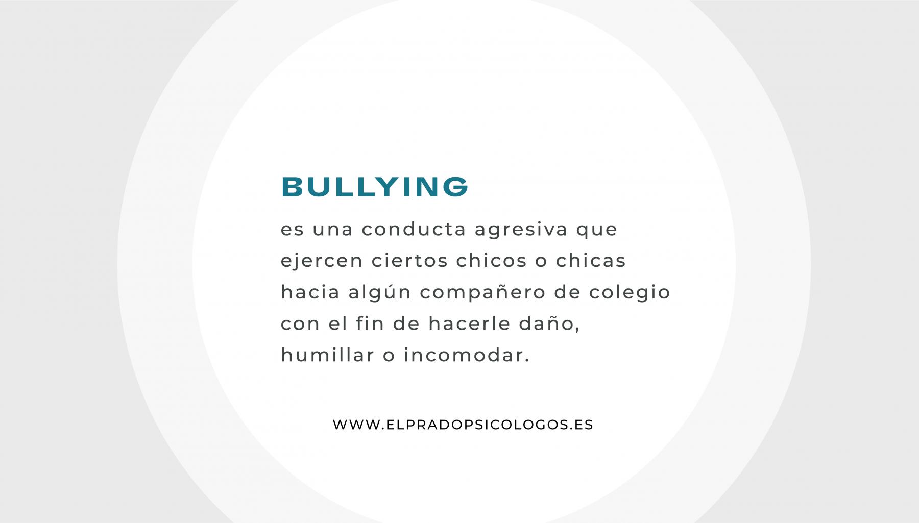 definición bullying qué es el bullying